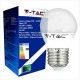 LAMPADA LED MINISFERA ATTACCO E27 6W 6000K LUCE FREDDA BIANCA VTAC V-TAC 4249