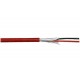 CAVO ANTINCENDIO RAME FRHRR 2X0.50 TWISTATO SCHERM. LSZH 6.10mm ROSSO FRHRR20