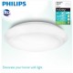 LAMPADA PLAFONIERA PARETE/SOFFIT. BIANCA 6W LED 2700K PHILIPS CINNABAR 333613116