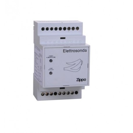 ELETTROSONDA MULTITENSIONE 24 110 230V AC SU GUIDA DIN C/ 2SONDE ZIPPO 4056/M