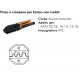 PINZA CRIMPATRICE A CRIMPARE PER FASTON NON ISOLATI 0.5-6MMQ 98-127