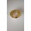 FARETTO INCASSO ORIENTABILE OVALE 79X100mm FORO 6cm ORO LUCIDO DOMINO 8482551